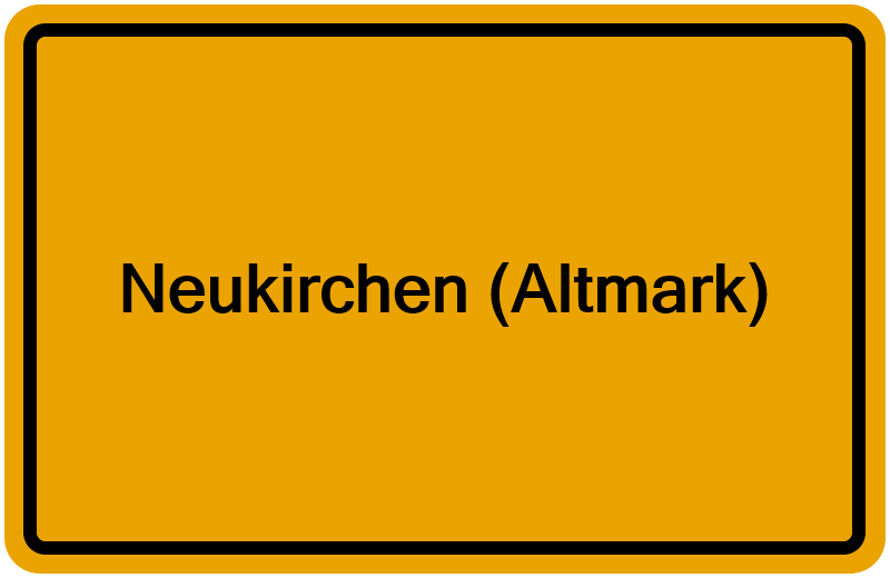 Handelsregisterauszug Neukirchen (Altmark)